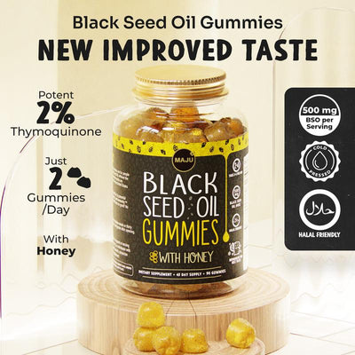 Black Seed Oil Gummies - PureRoot Labs