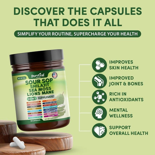 Soursop 24 - in - 1 Supplement - Elaryn