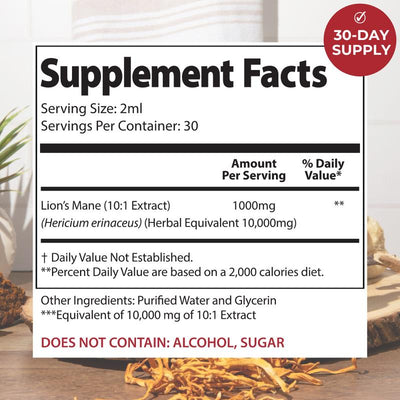 Super Mushroom Lion's Mane Elixir - PureRoot Labs